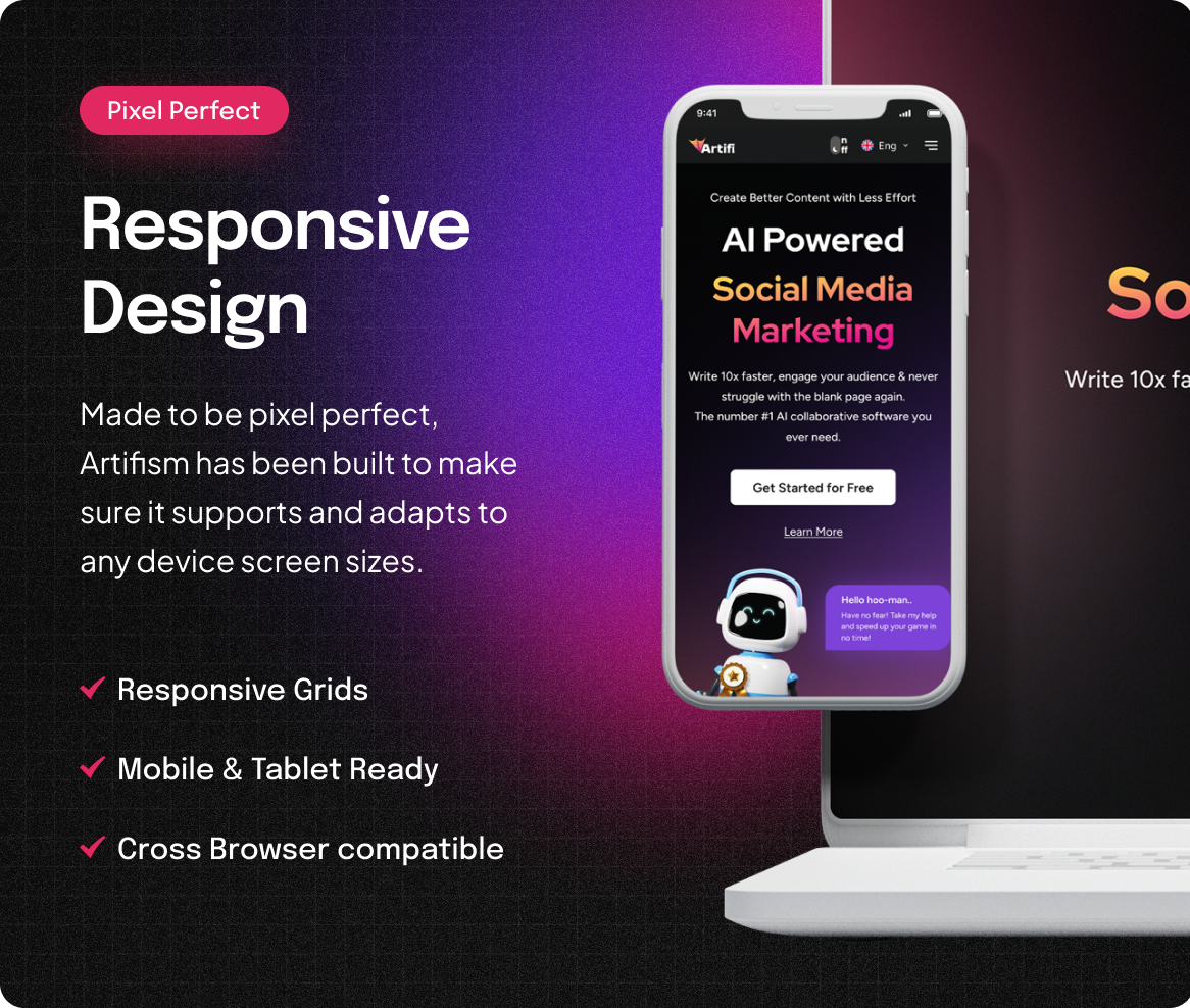 Artifi - AI-Powered Content and Image Generation SaaS Solution